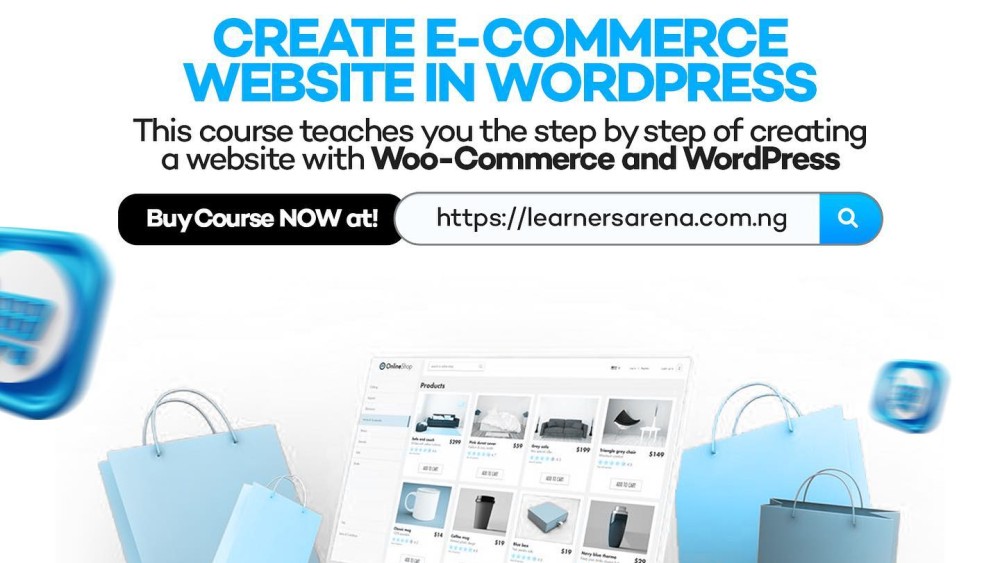 eCommerce Website Course - Create Online Store with Woo-Commerce and WordPress